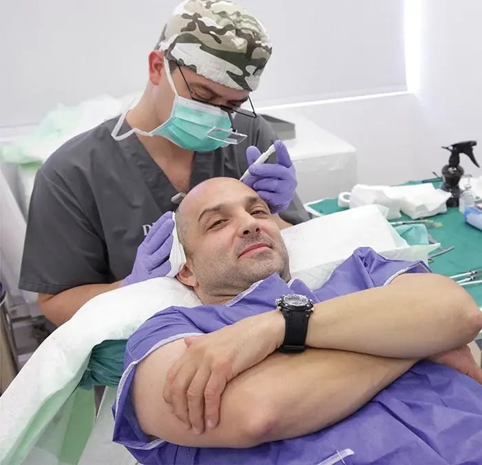 DHI Patient’s Hair Transplant