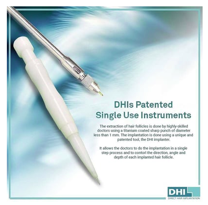 DHI Patented Single Use Instruments